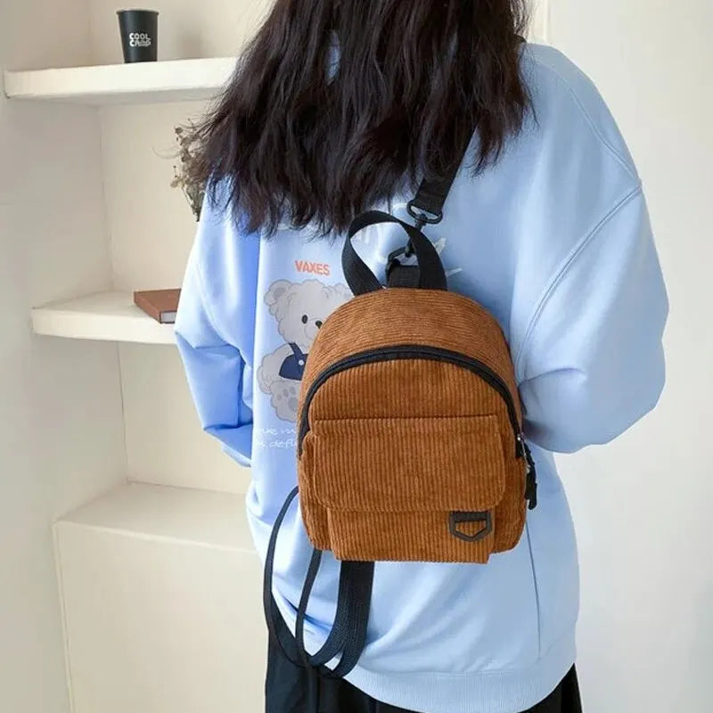 Mochila Air Bag Mini Cotelê