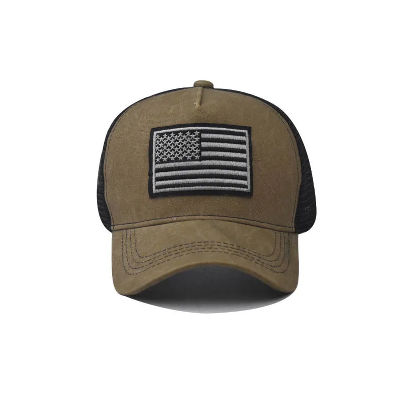 Boné com Bandeira Americana Cotton