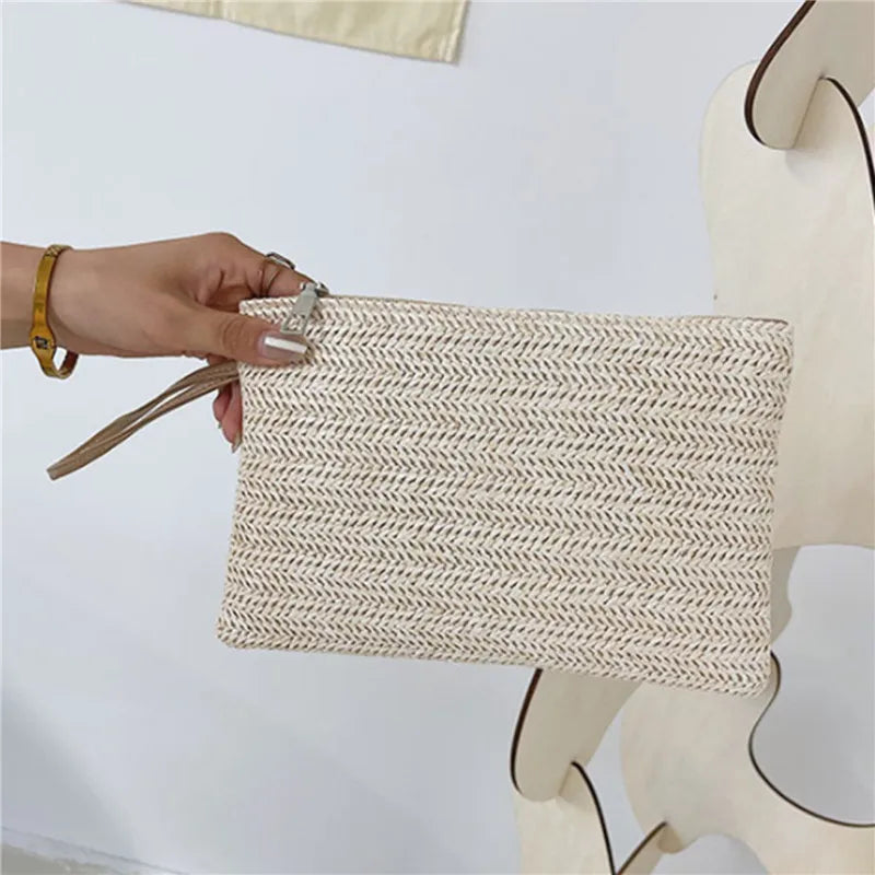 Bolsa de Palha Moda Praia