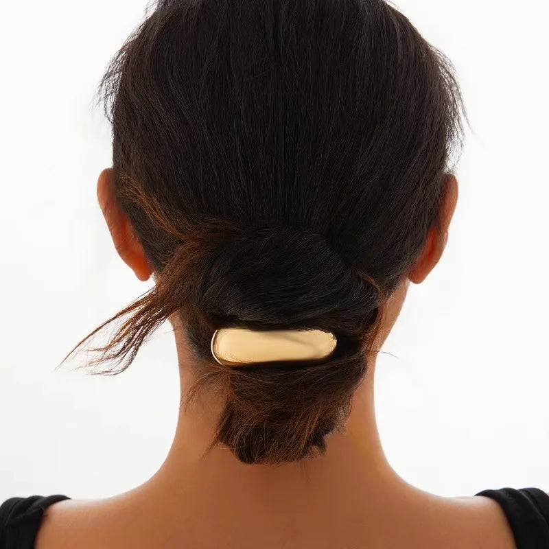 Presilhas Metálicas Duplas para Cabelo