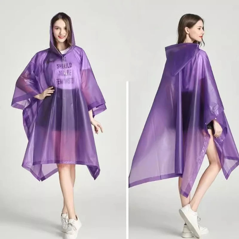 Capa de Chuva Unissex para Ciclistas Esportiva e Casual
