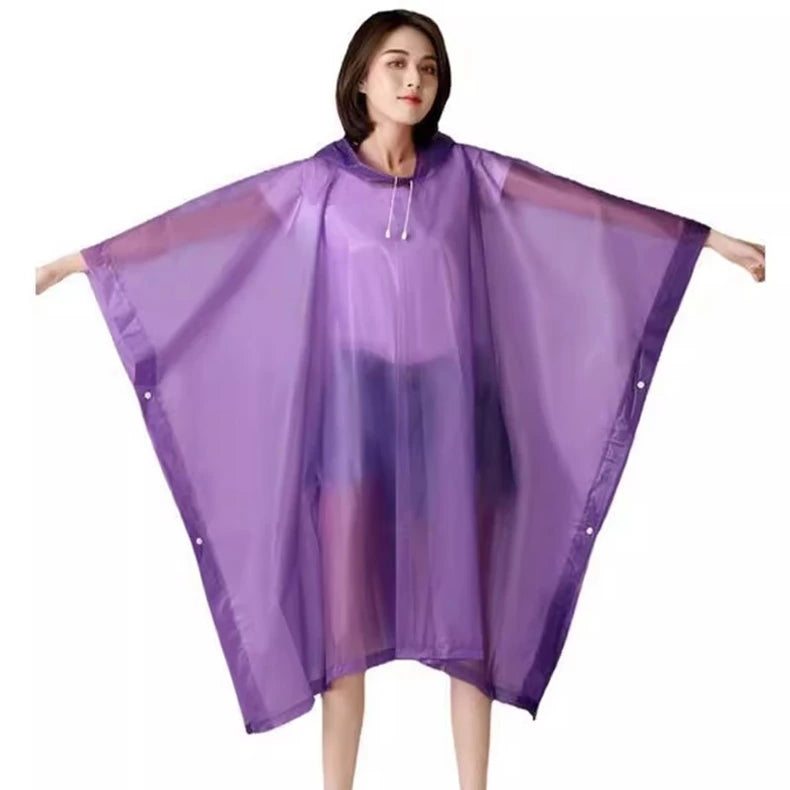 Capa de Chuva Unissex para Ciclistas Esportiva e Casual
