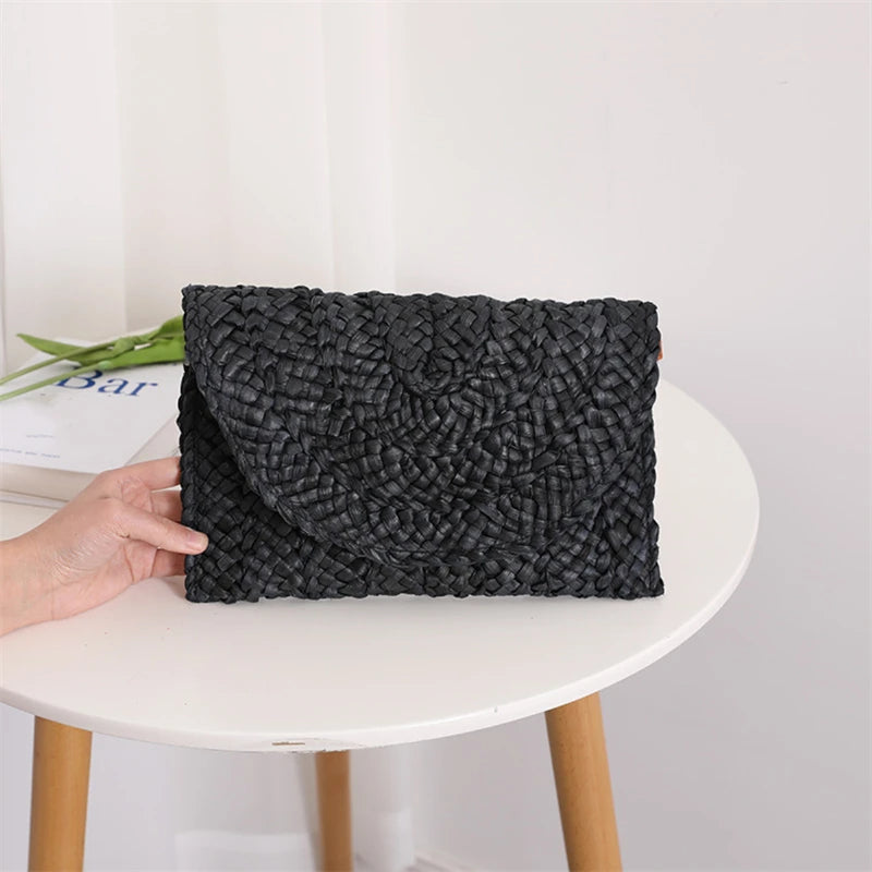 Bolsa Clutch Palha Viva