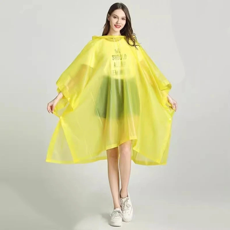 Capa de Chuva Unissex para Ciclistas Esportiva e Casual