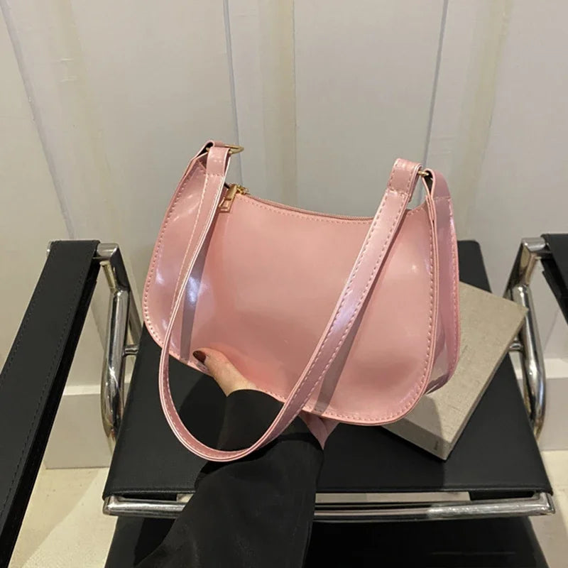 Bolsa Air Bag Shoulder Verniz com Alça
