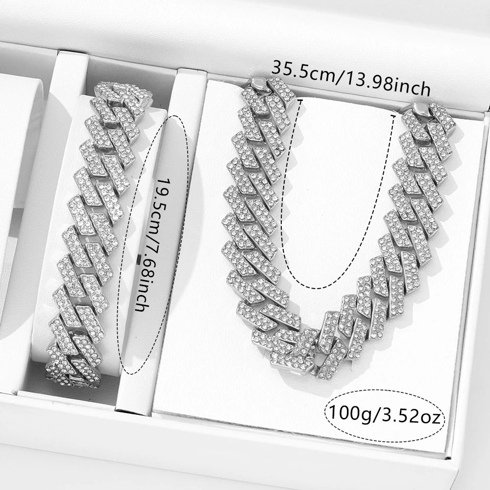 Conjunto Colar + Pulseira + Relógio