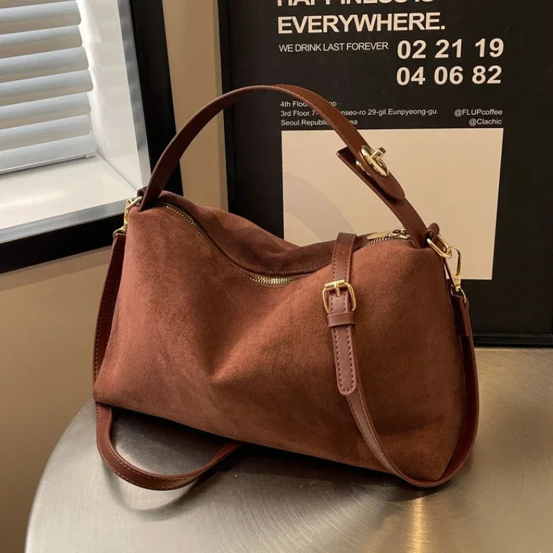 Bolsa AirBag Camurça Siena Retrô