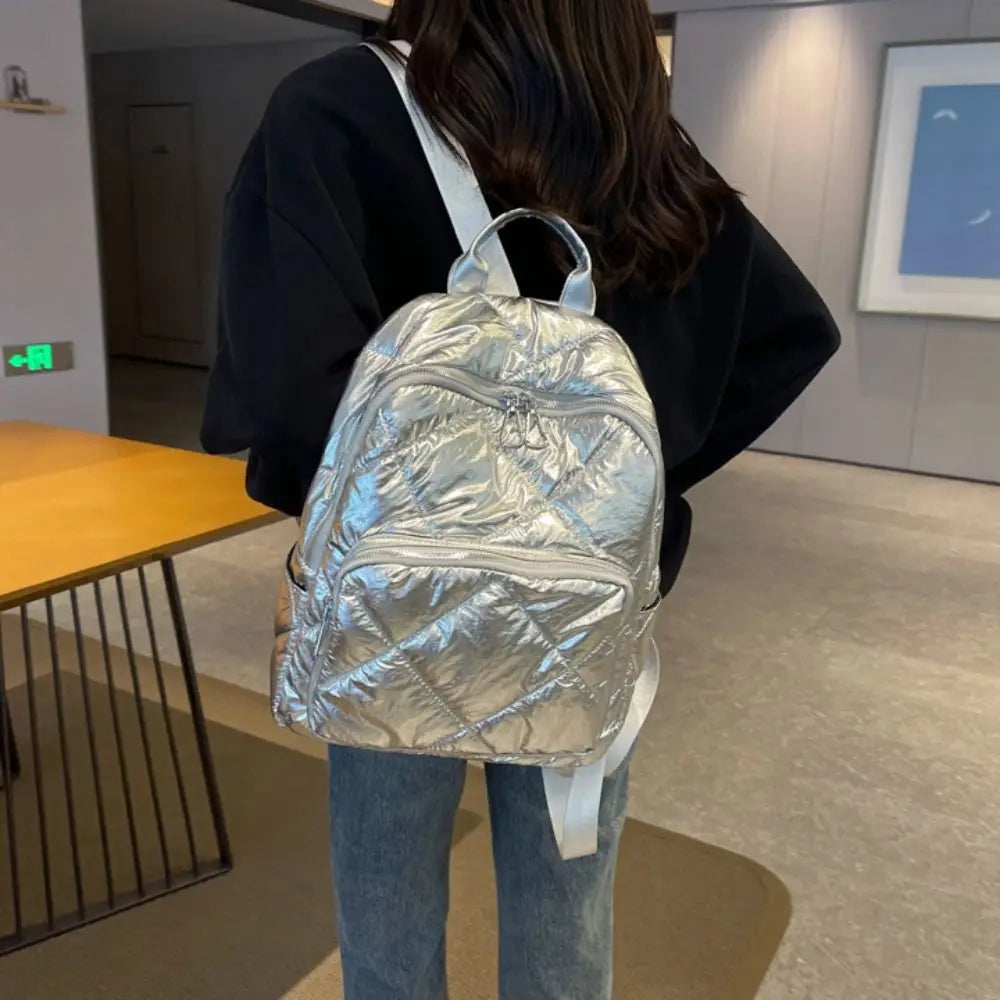 Mochila Metalizada Fashion Style