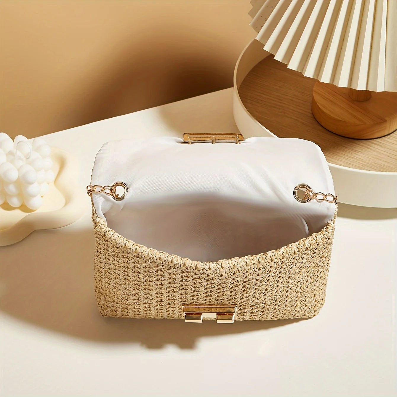 Bolsa Straw Chic