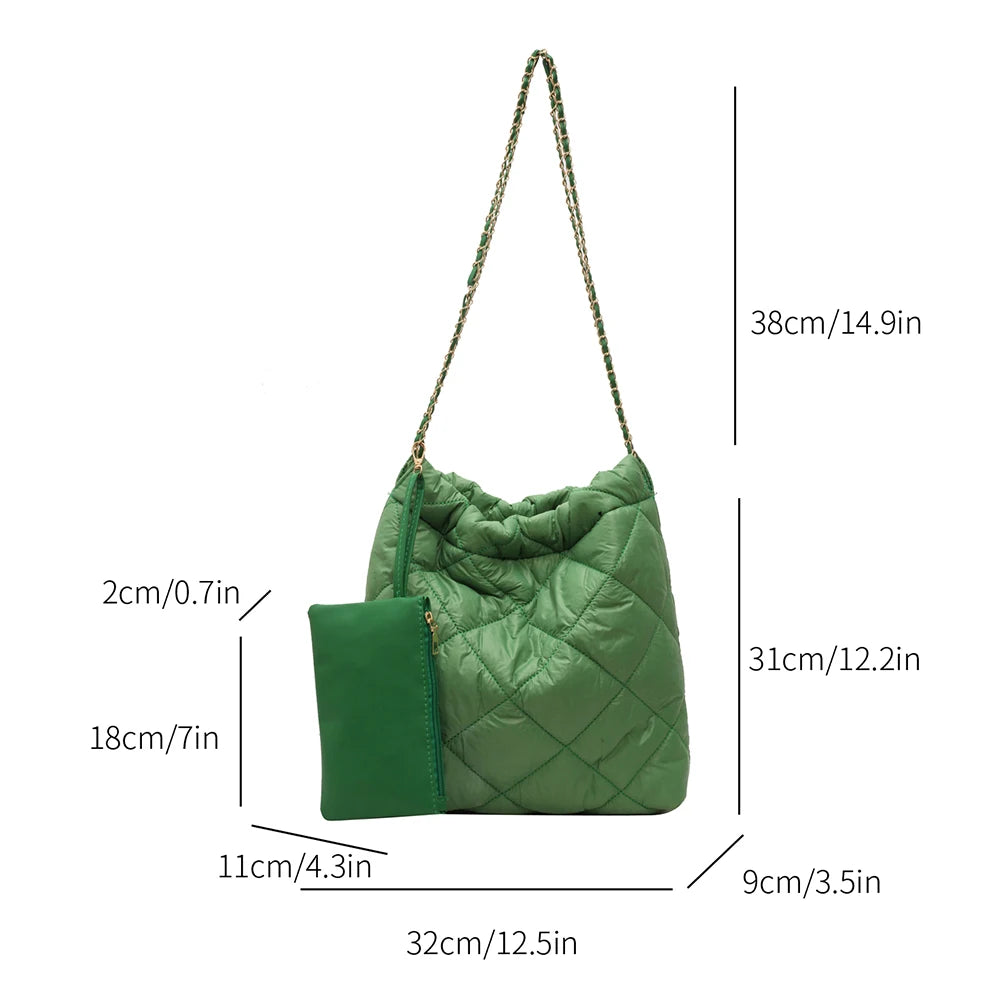 Bolsa Quilted Glam