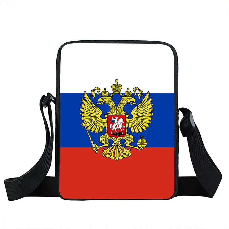Bolsa Transversal Estampa Bandeira dos Países