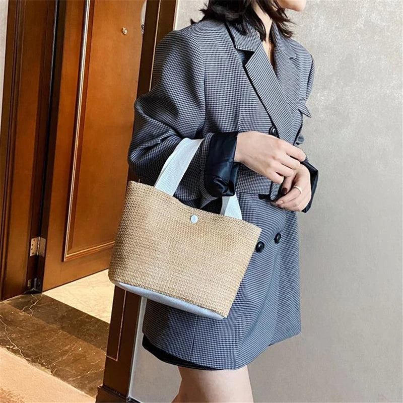 Bolsa de Palha Moda Praia