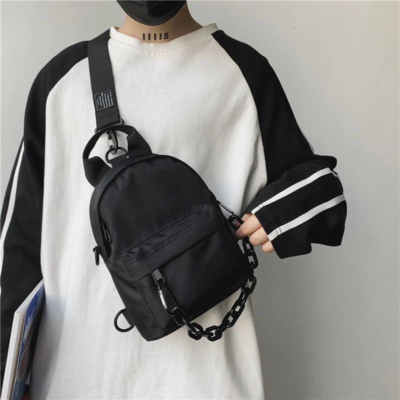 Bolsa Mini Mochila Crossbody Esportiva Casual