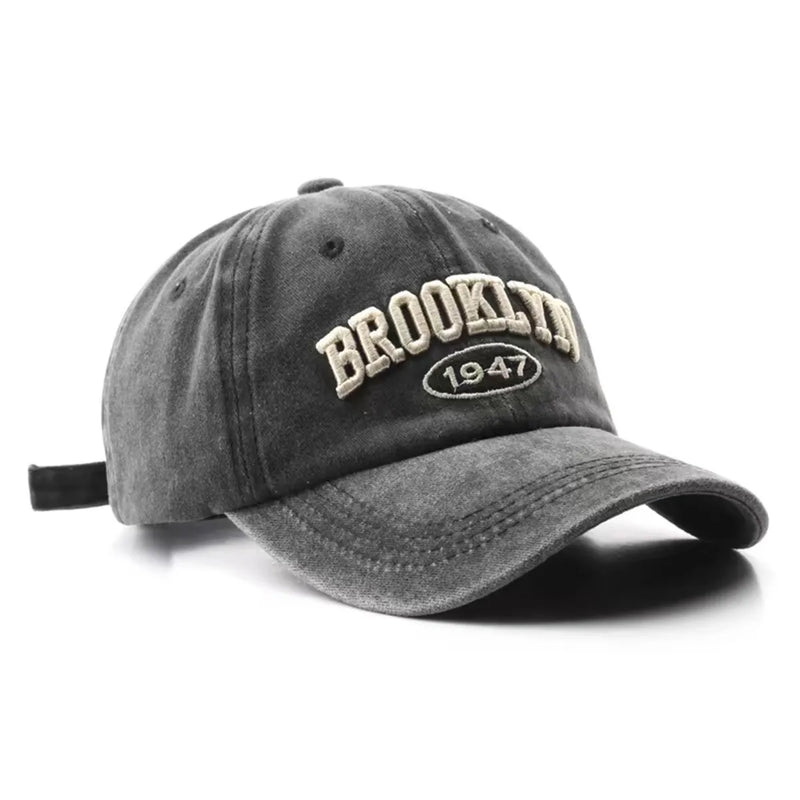 Boné Unissex Brooklyn Bordado Lavado