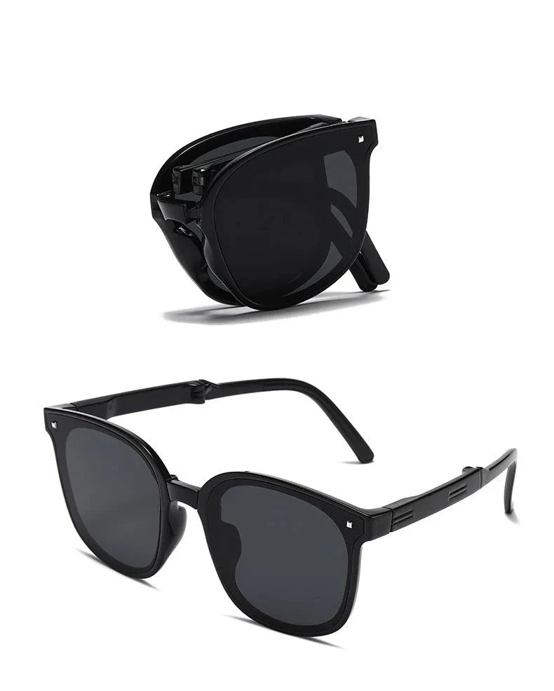 Óculos de Sol Moderno Versátil Dobrável Proteção UV400