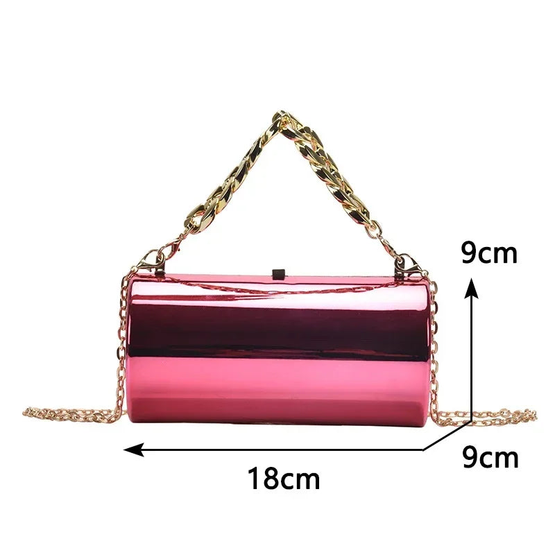 Bolsa Glam Cylinder