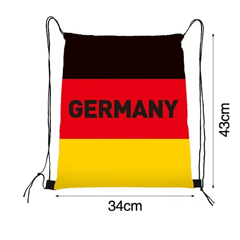Mochila Saco Torcedor Bandeiras do Mundo Copa