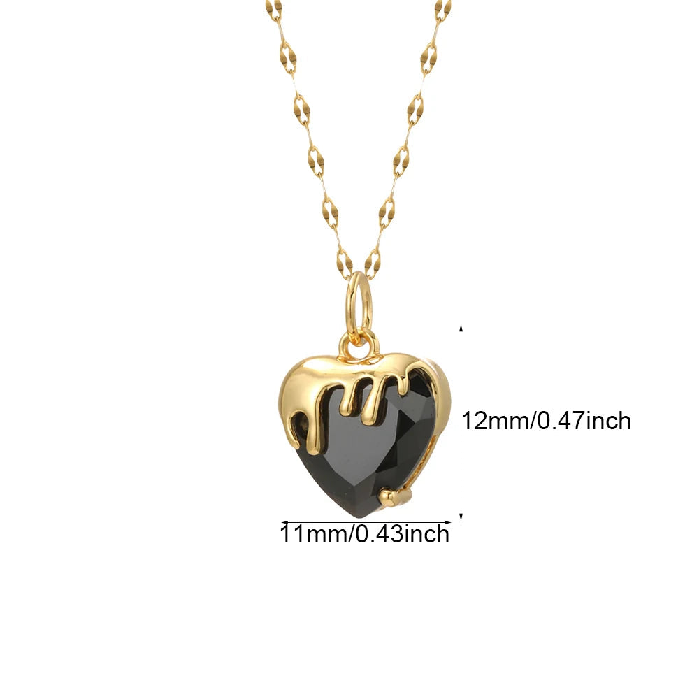 Colar Pingente Dourado Coleção Charms Variados