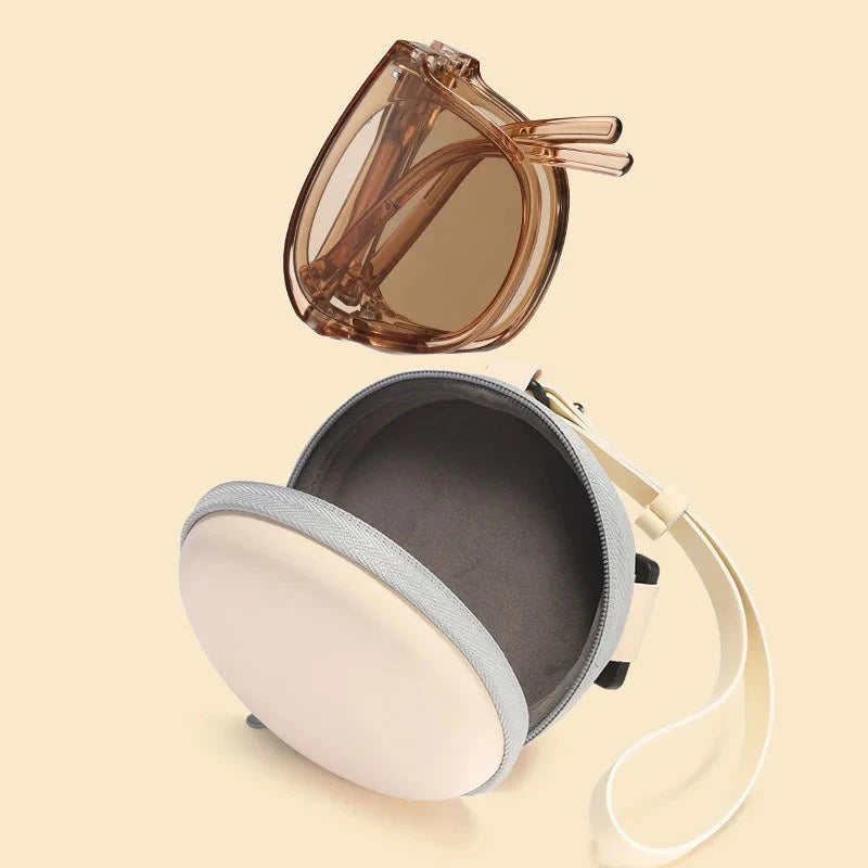 Óculos de Sol Moderno Versátil Dobrável Proteção UV400