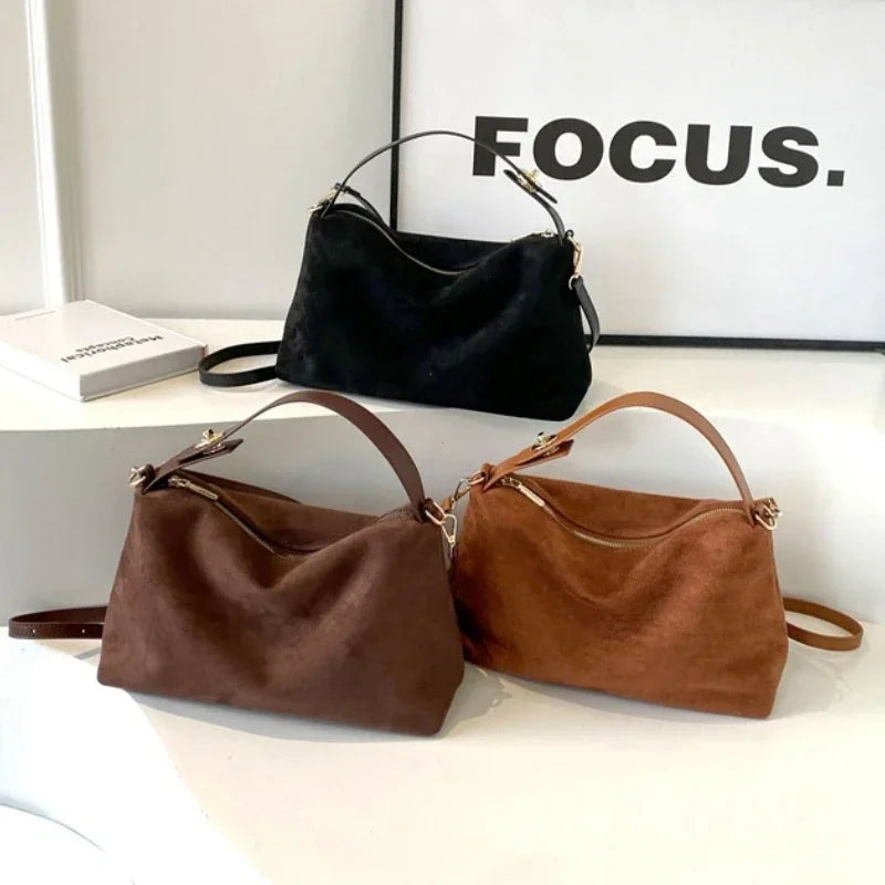 Bolsa AirBag Camurça Siena Retrô