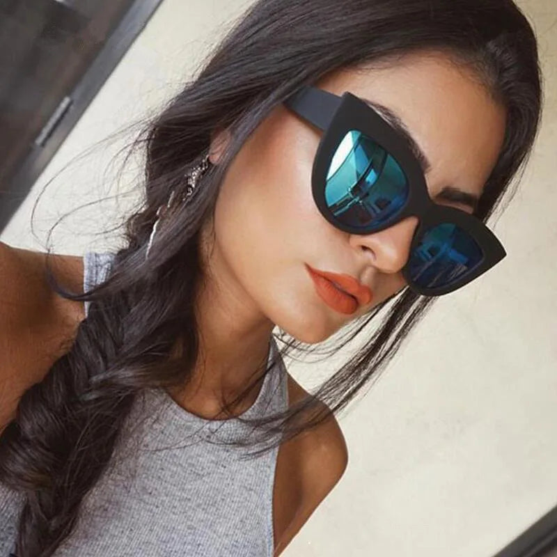 Óculos de Sol Cat Eye Vintage Luxo
