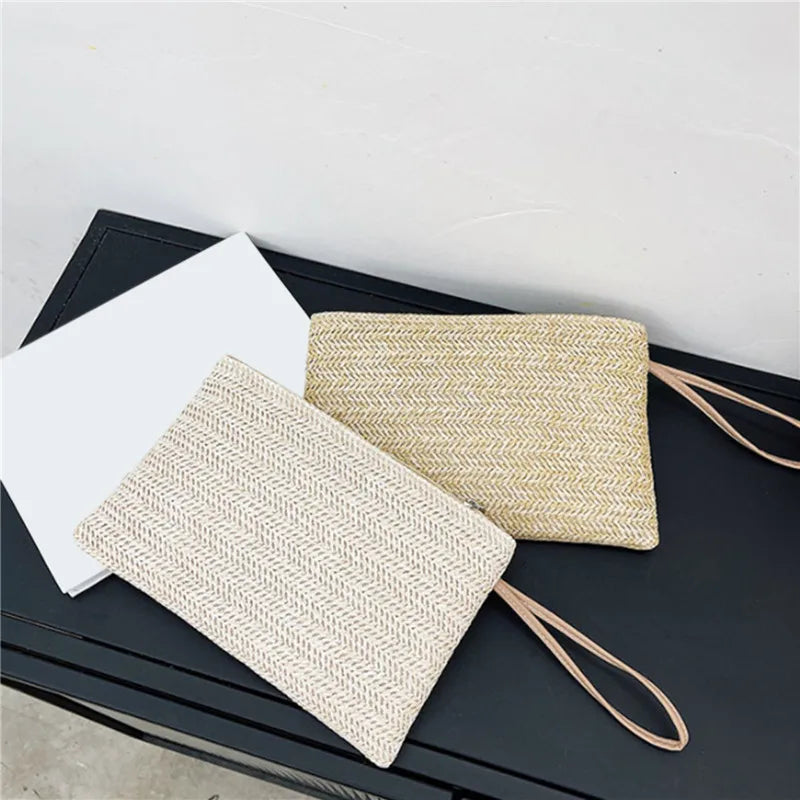 Bolsa de Palha Moda Praia