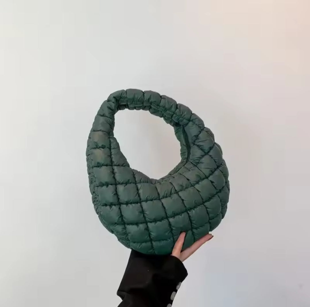 Bolsa Hobo Mini Puffer