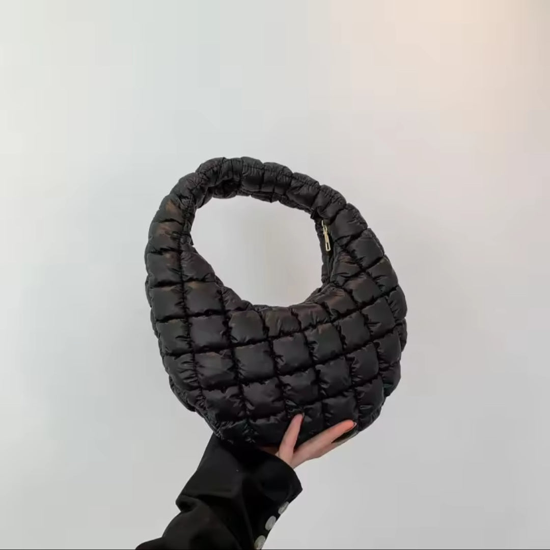 Bolsa Hobo Mini Puffer