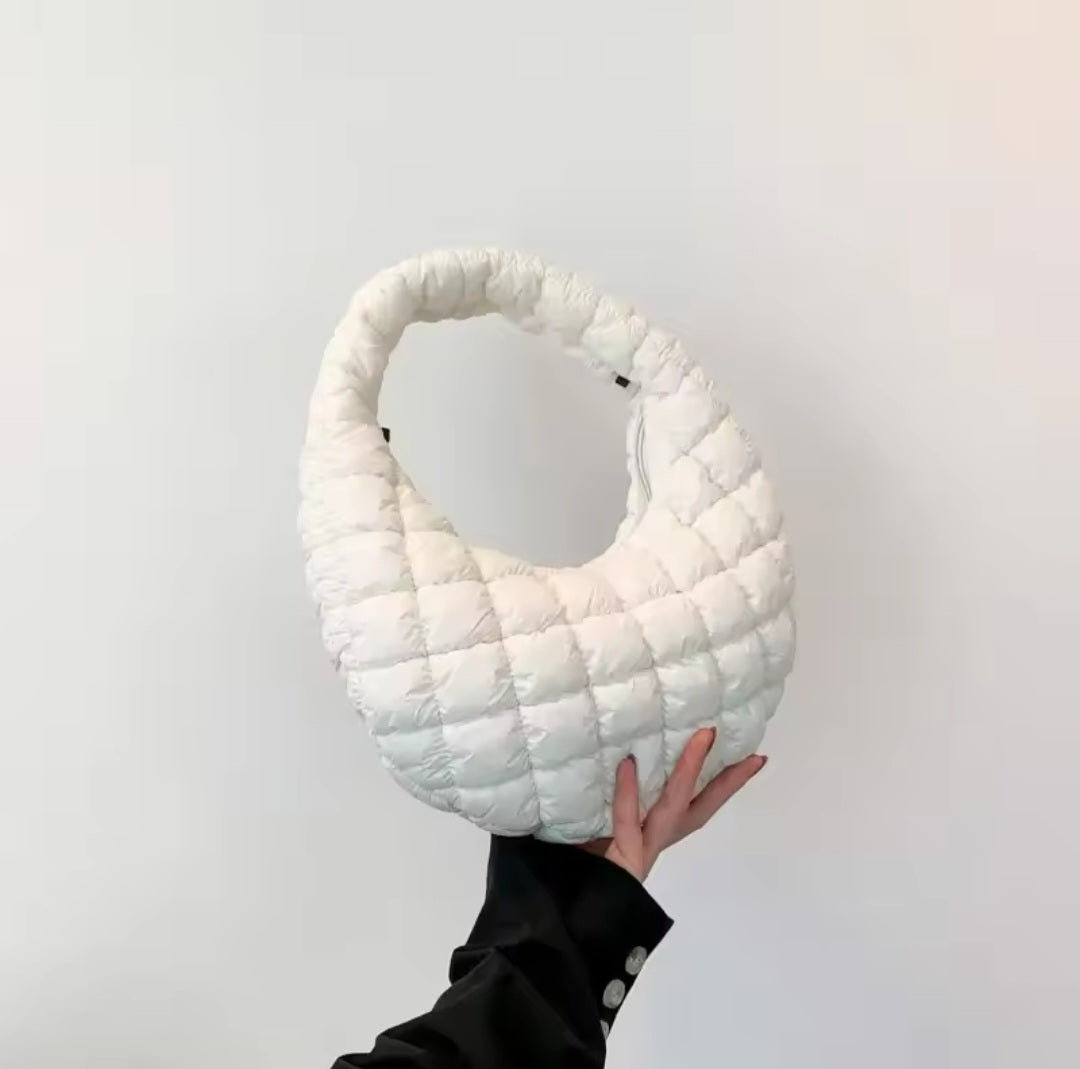Bolsa Hobo Mini Puffer