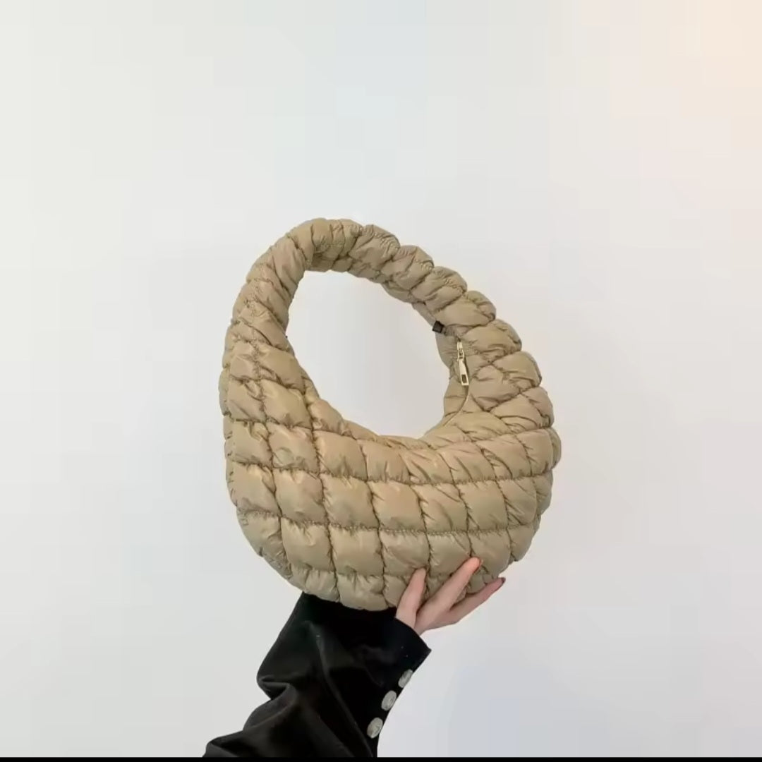 Bolsa Hobo Mini Puffer