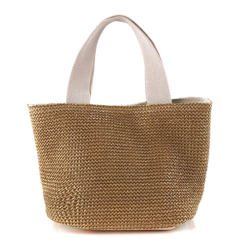 Bolsa de Palha Moda Praia
