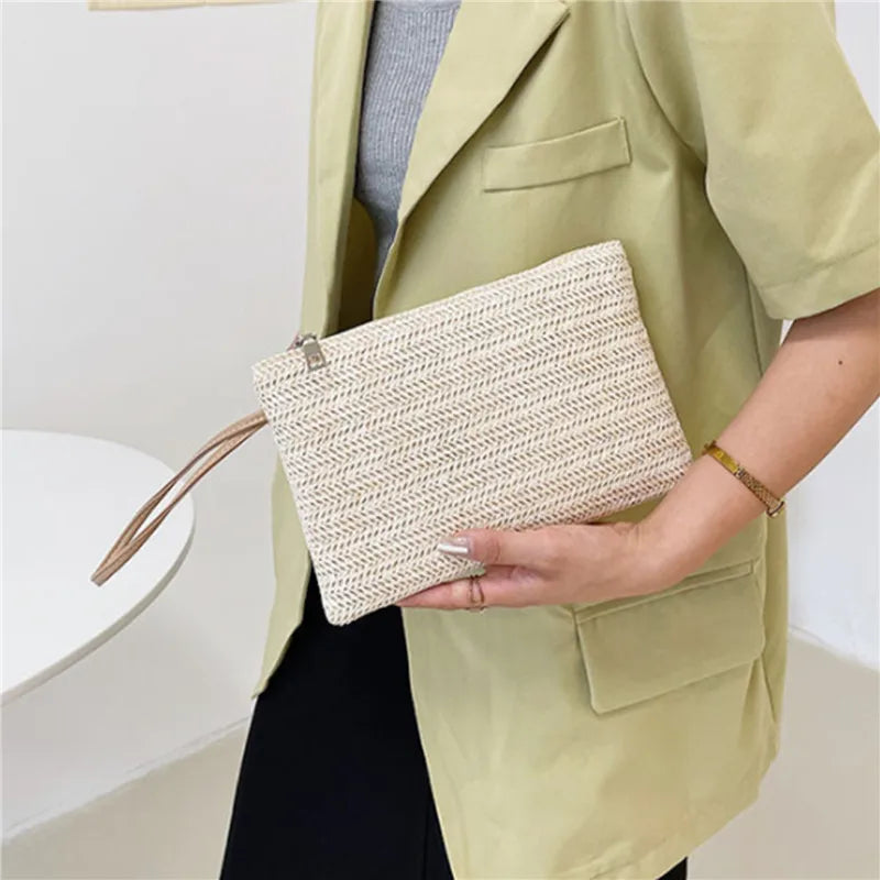 Bolsa de Palha Moda Praia