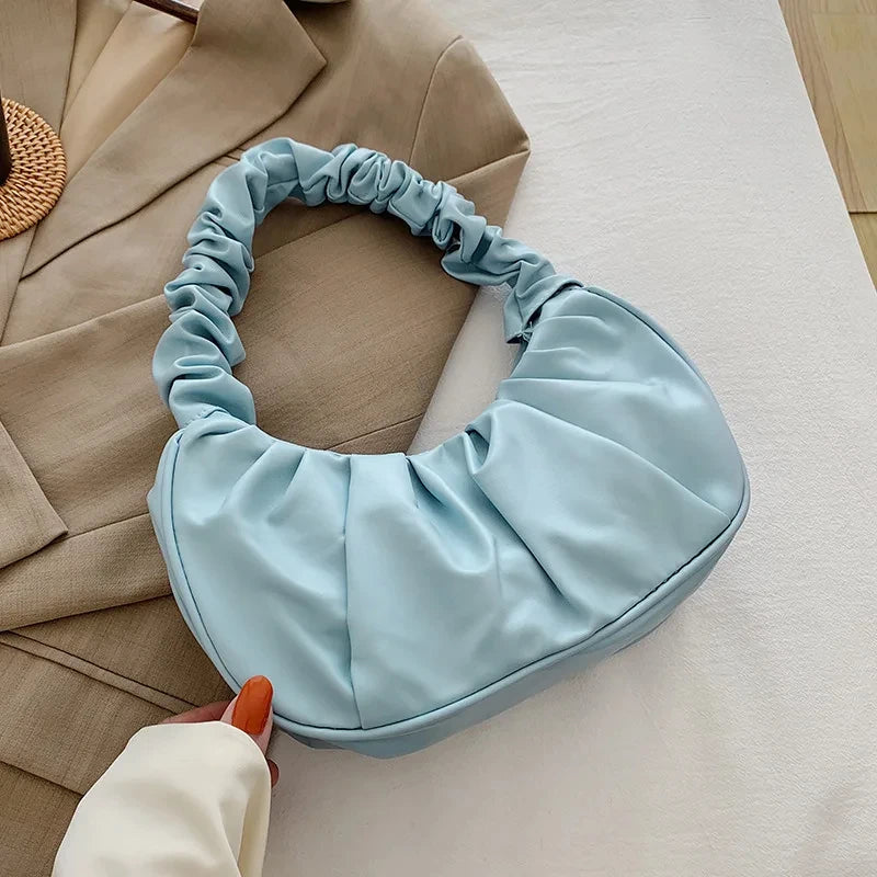 Bolsa Feminina Plissada