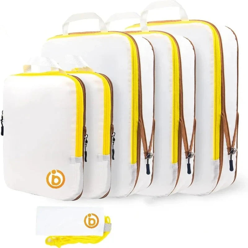 Bolsas Kit Organizadores de Malas Impermeáveis Viagem