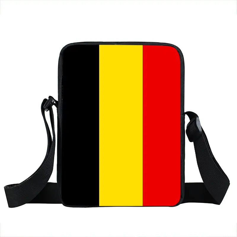 Bolsa Transversal Estampa Bandeira dos Países