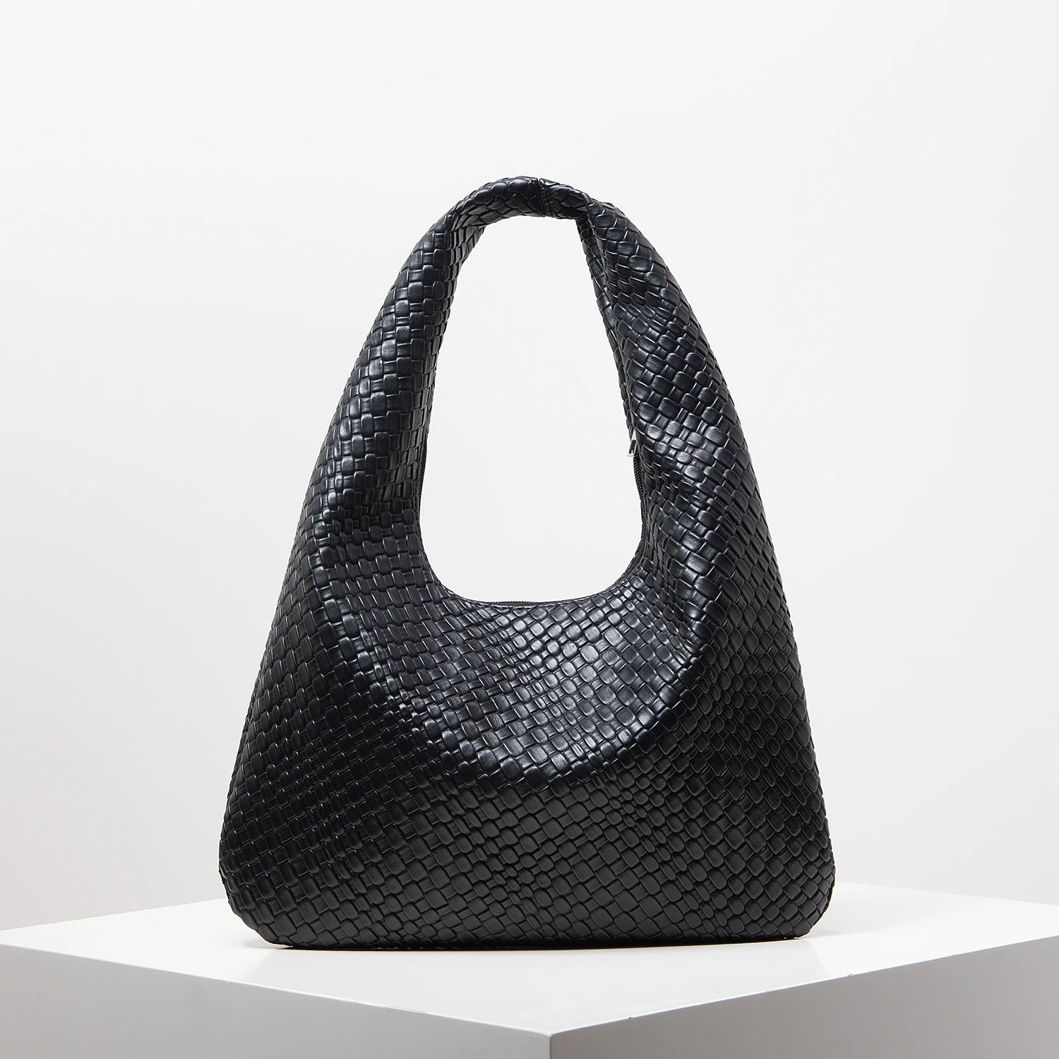 Bolsa Hobo Vintage Trançada