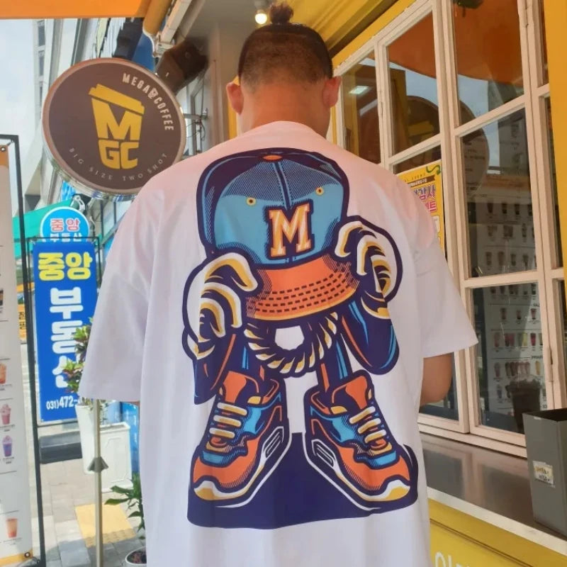 Camiseta Masculina Estampa NFT Monkey