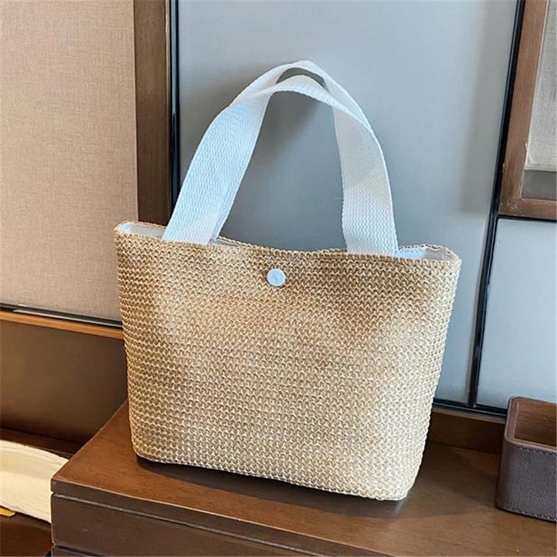 Bolsa de Palha Moda Praia
