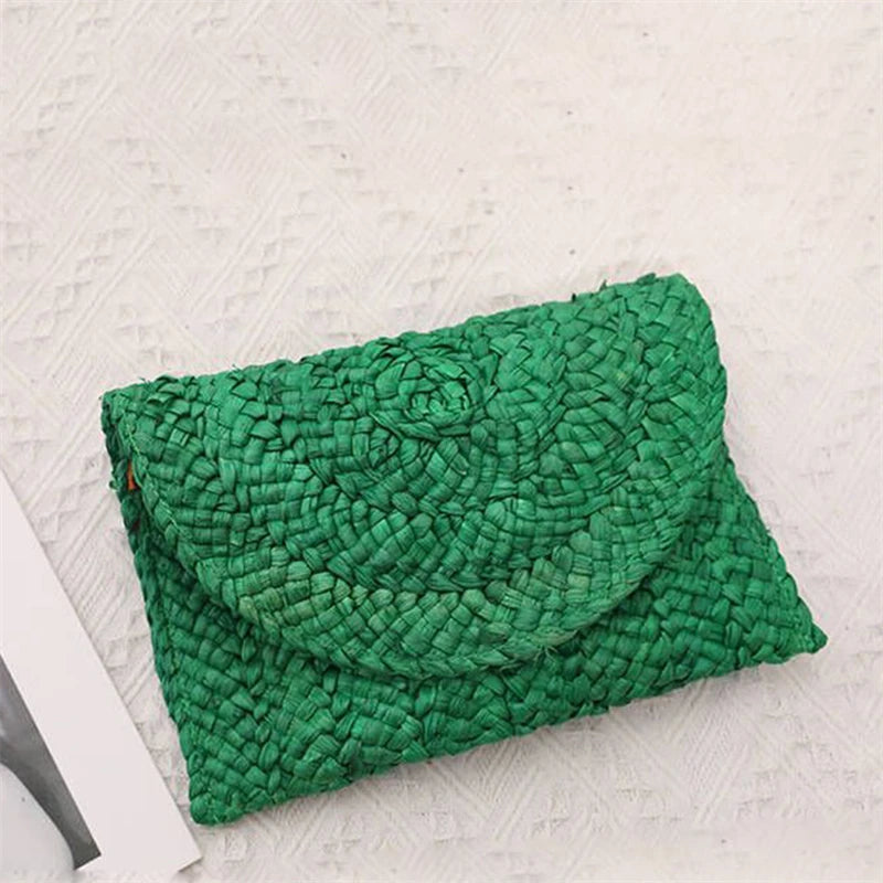 Bolsa Clutch Palha Viva