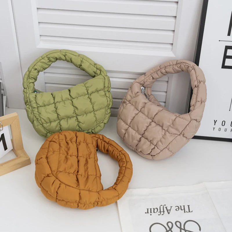 Bolsa Puffer Mini Tote Elegante