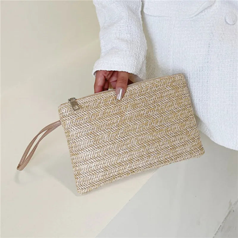 Bolsa de Palha Moda Praia