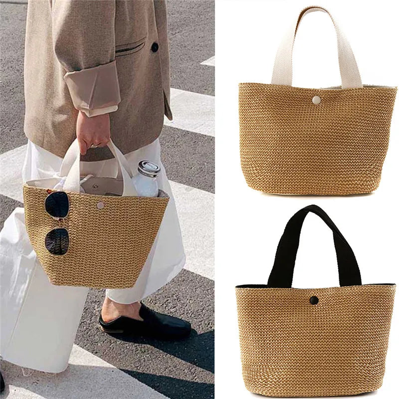 Bolsa de Palha Moda Praia