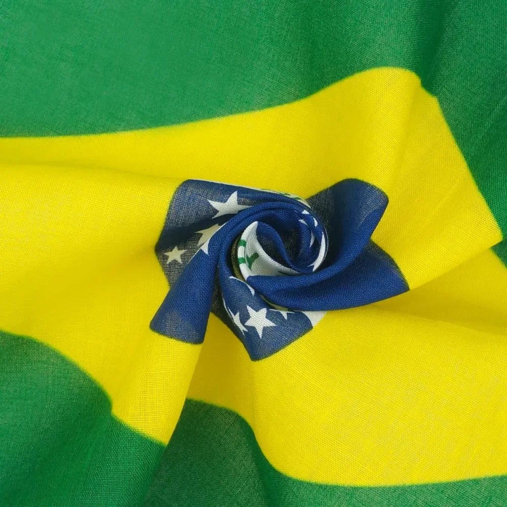 Bandana Faixa de Cabelo Torcedor Brasil
