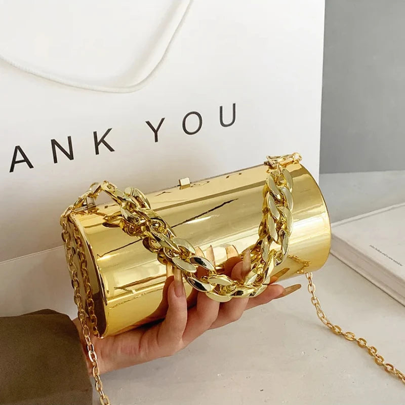 Bolsa Glam Cylinder