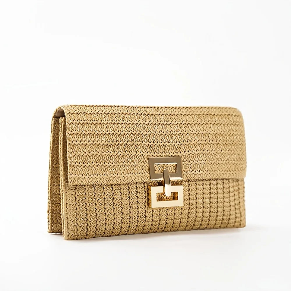 Bolsa Palha Moda Praia Estilo Boêmio