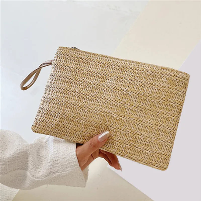 Bolsa de Palha Moda Praia
