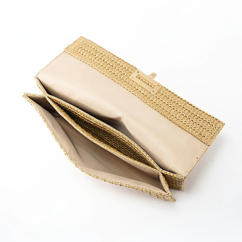 Bolsa Palha Moda Praia Estilo Boêmio
