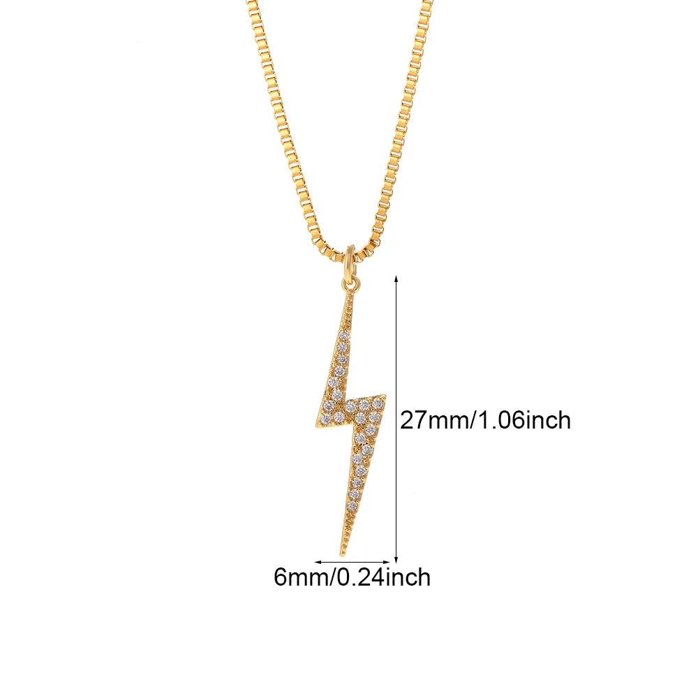 Colar Pingente Dourado Coleção Charms Variados