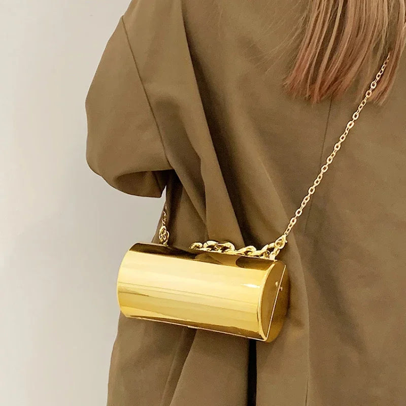 Bolsa Glam Cylinder