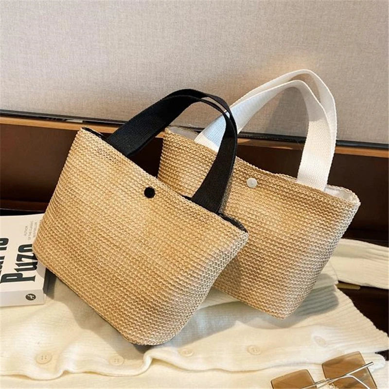 Bolsa de Palha Moda Praia